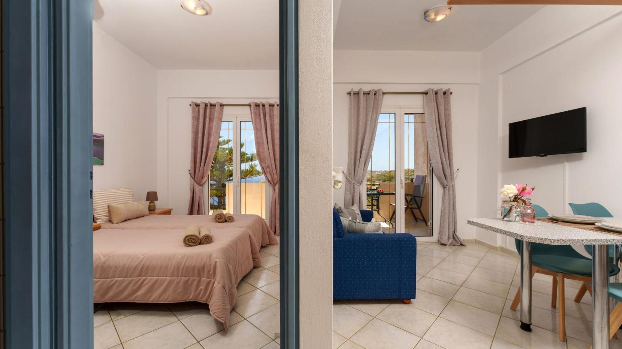 Fnk Apartments With Sea View Agia Pelagia  Exterior photo